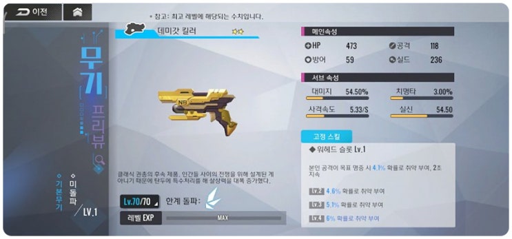 걸카페건 무기 고르는 방법에 대해 알아보자 걸카페건 무기 고르는 방법에 대해 알아보자
