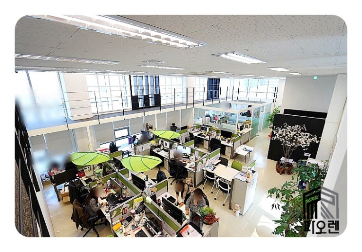  코엑스 앞 층고5미터 탑층사무실 - 복층구조, 70평, 주차 4대!!