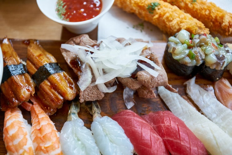  노량진 초밥 :: 푸짐한 존맛 스시 한상, 저녁 한끼 해결!