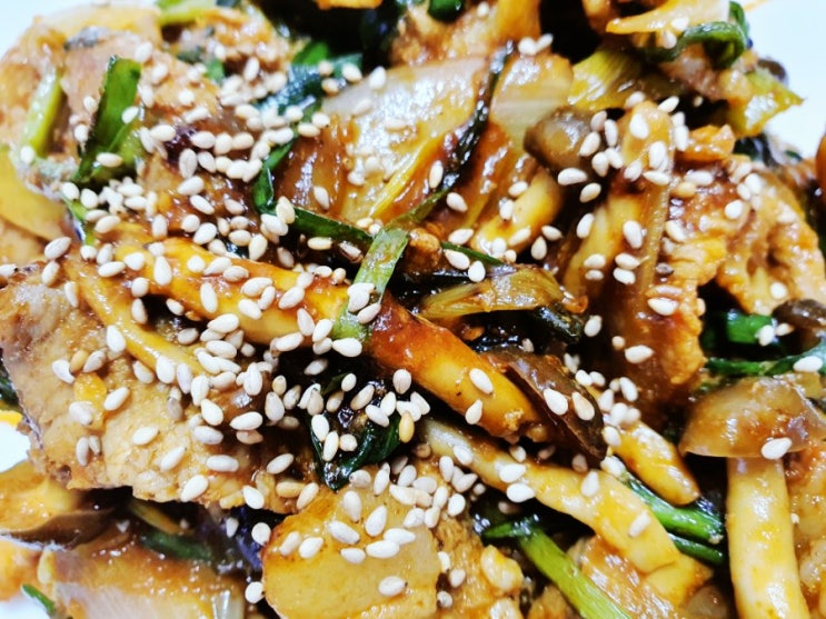  (오늘 메뉴) 골목식당 백종원 앞다리살 제육볶음