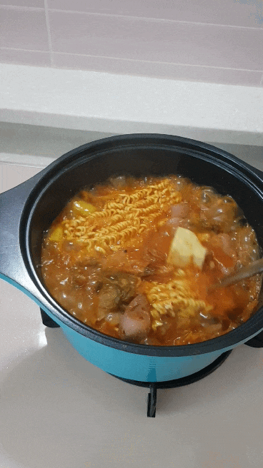  미가인 의정부식부대찌개,간단하지만 맛있어요