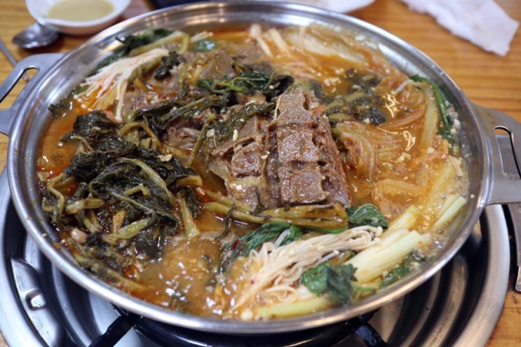  인천숭의동맛집 별미뼈해장국감자탕 묵은지감자탕 존맛