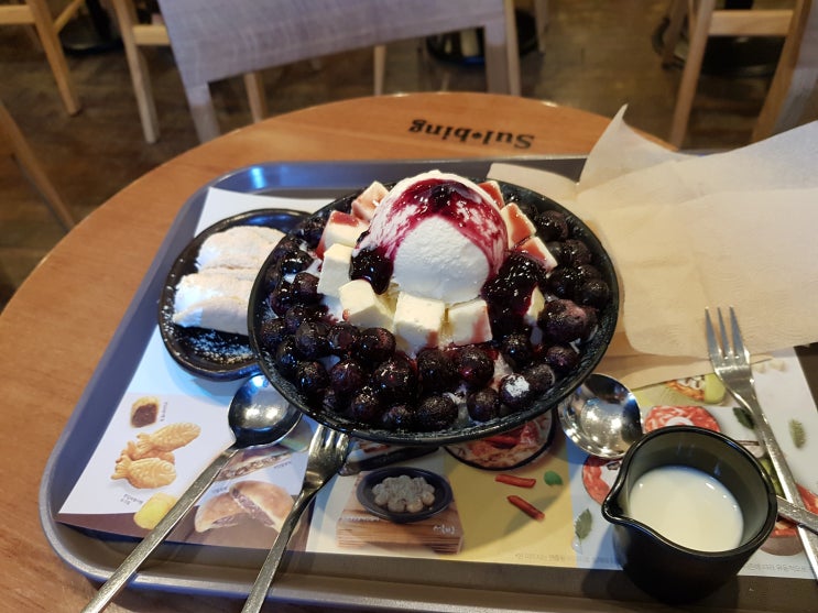  [설빙 후기] 치즈덕후를 위한 블루베리치즈설빙