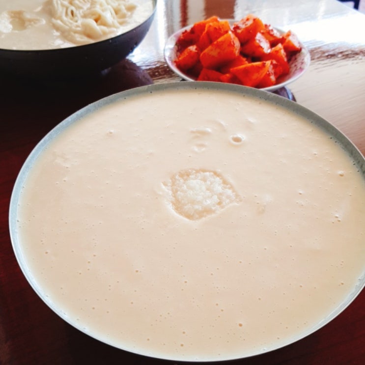 [순천 아랫장 장대콩국수] 콩국수 인생 맛집 :D