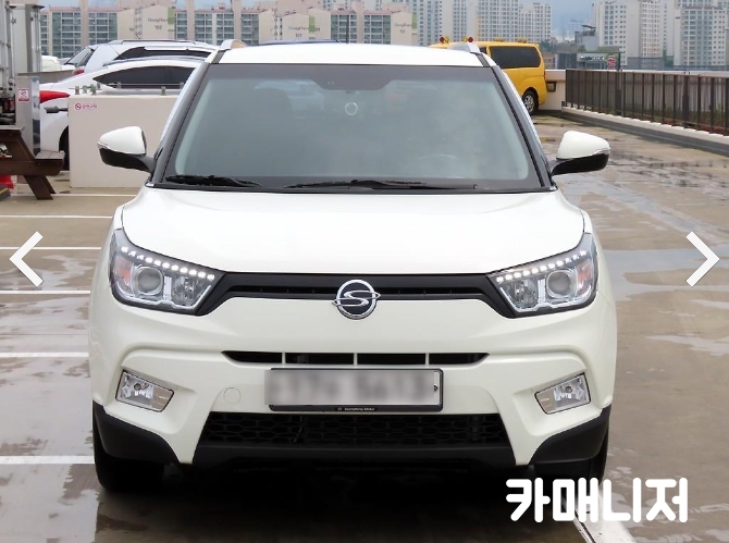  수원 SK V1 티볼리 중고 가격은?