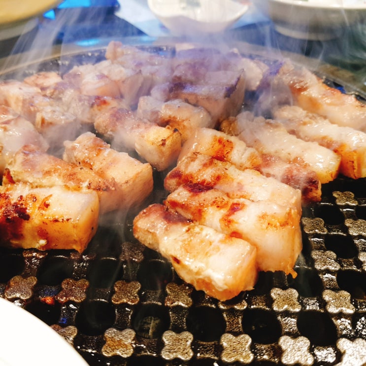  [순천 용당동 기린본집] 제주흑돼지 + 멜젓 !!