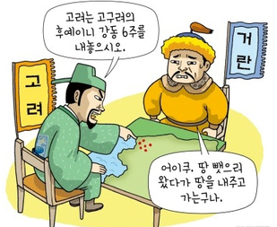  마음을 움직이는 말솜씨(서희, 강동6주)