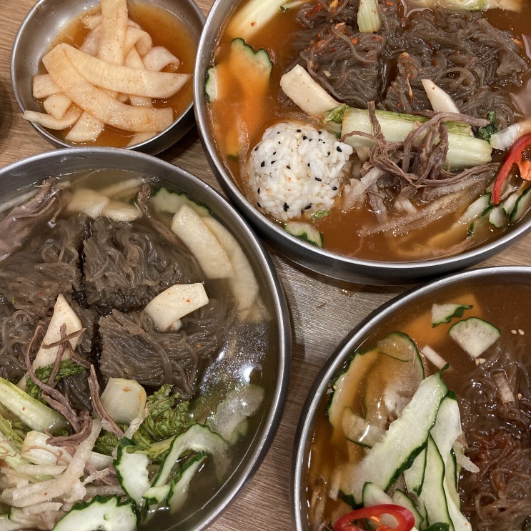  대구 신세계백화점 냉면 맛집 강산면옥 솔직후기