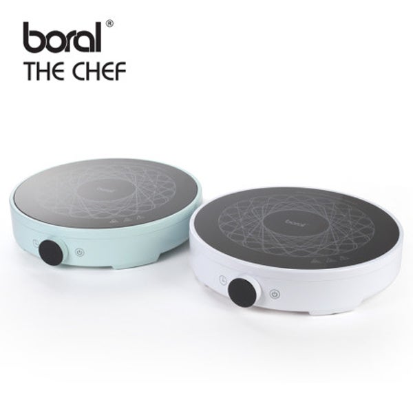 세라믹글라스 Boral 보랄 더 셰프 미니 원형 인덕션 BR-P300JR