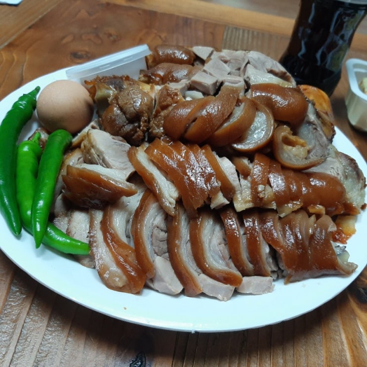  순천 조례동 형제족발 배달