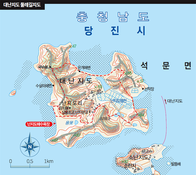  여름휴가 계획 충남 당진 대난지도 1박 2일 준비