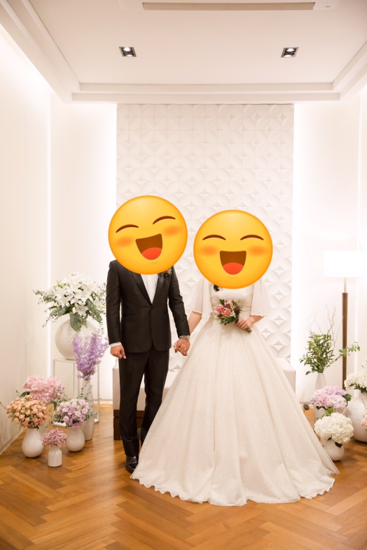  웨딩데이 W-7 FLOWER - 남아공믹스부케 : 신부대기실. 본식 전 부케