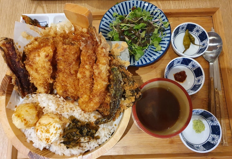  잠실 송리단길 맛집 <저스트텐동> 강추!!