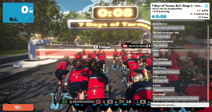 [스테이지 1] 타막 SL7 이벤트 레이스 후기 #C그룹 #즈위프트 #7DaysOfTarmac