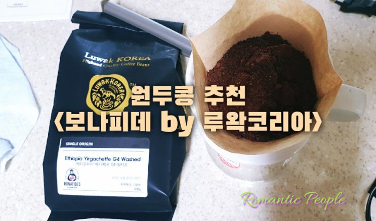 원두콩 추천 <보나피데 by루왁코리아 로스팅원두> 원두콩 추천 <보나피데 by루왁코리아 로스팅원두>