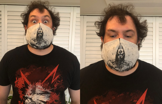 헌 옷으로 마스크 만들기 아주 쉬움.. Facial Mask Making DIY