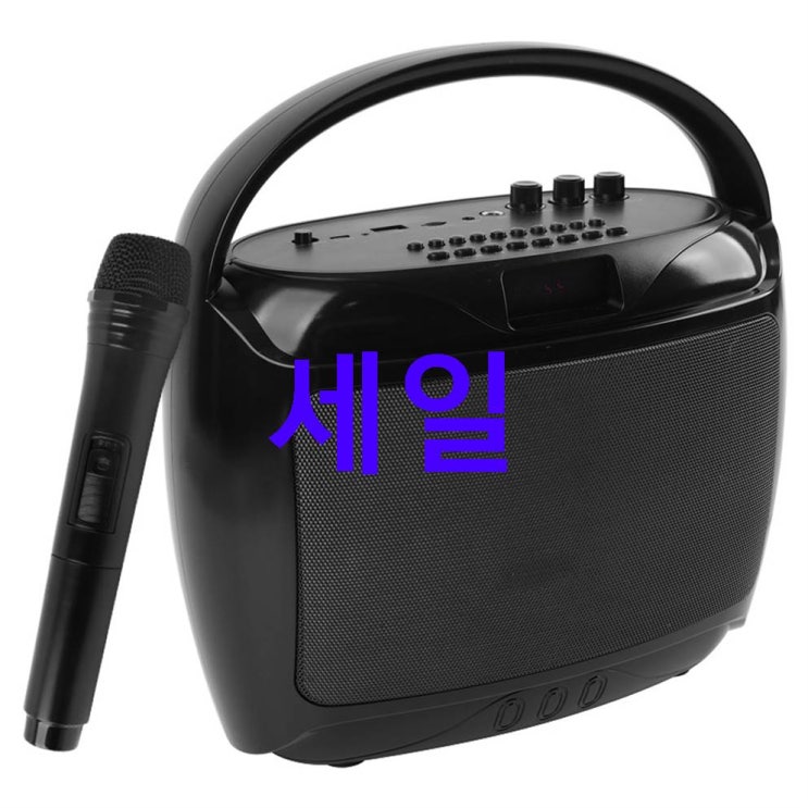 오늘 TOP5 컴스 휴대용 LED 20W 블루투스 V4.2 무선 앰프 무선마이크~ 가격 좋습니다