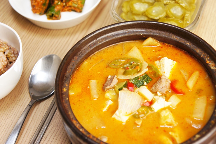  백종원 소고기 된장찌개 2인분 맛있게 끓이는 법