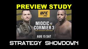 UFC 252: 미오치치 vs 코미에 3 분석 영상(BJJ스카웃)