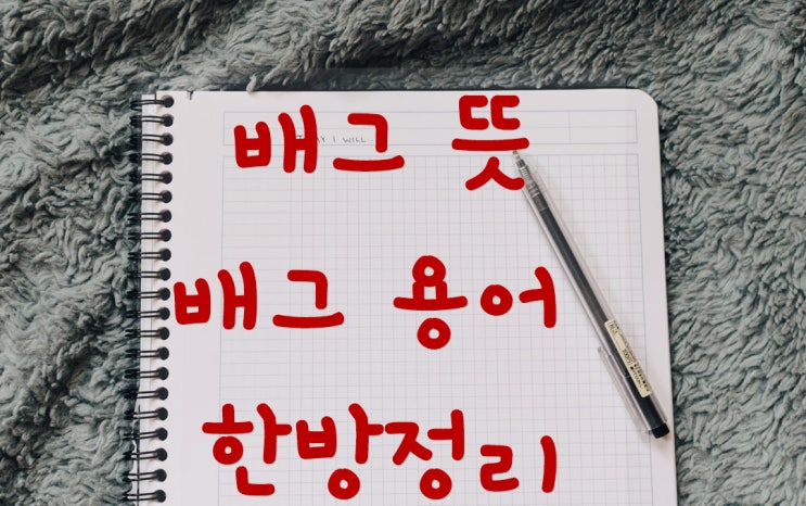  배그뜻 배그용어 뜻 한방정리