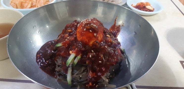  부평맛집,부평막국수에서 먹는 메밀냉면 맛나요