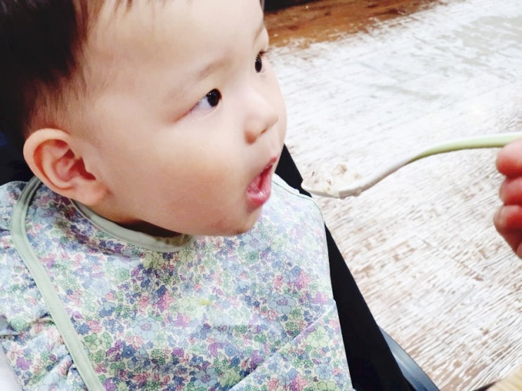  초기이유식준비물 방수턱받이 벨몽 베이비빕 가볍고 예뻐