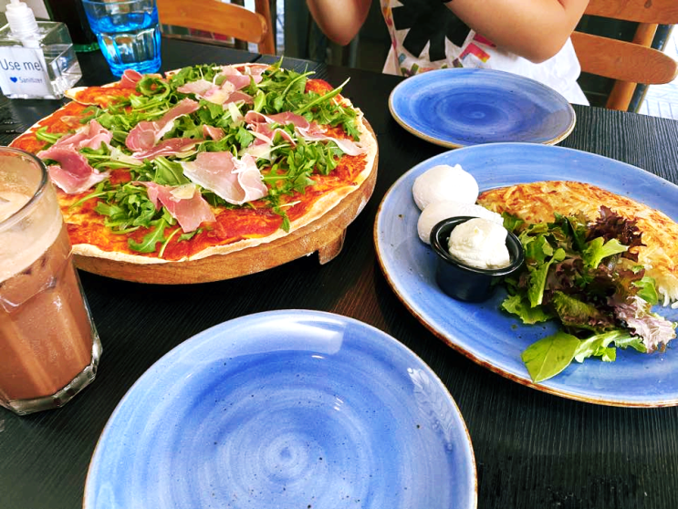 [싱가포르 맛집] 브런치, 피자, 분위기, 커피 갑 카페 겸 레스토랑 Cafe Melba | 휴가 1일차 행복한 나들이