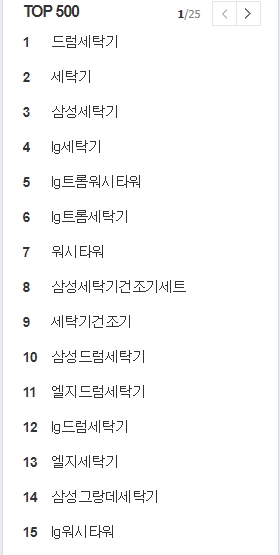  드럼세탁기 으뜸효율 환급대상 10%추가할인 추천제품 확인