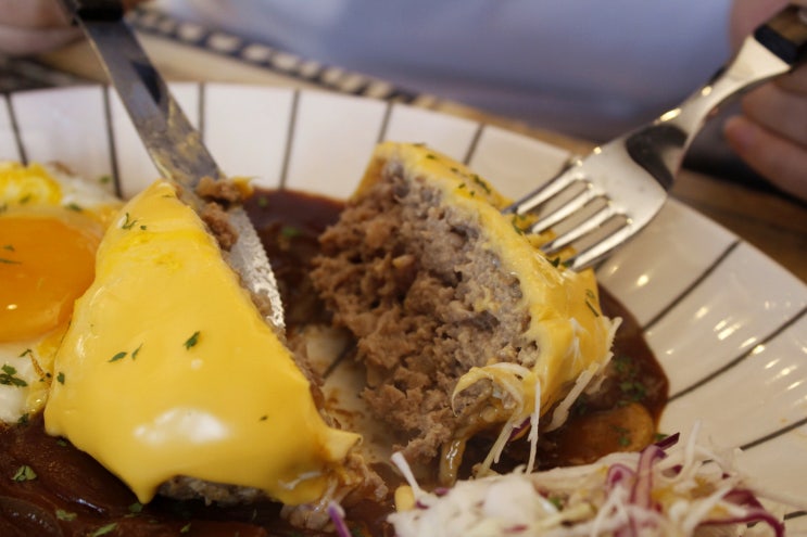  해리단길 밥집 함박웃음 맛난점심 냠!