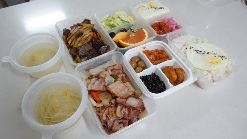 안양 도시락 배달 허그런치 가성비 그 자체
