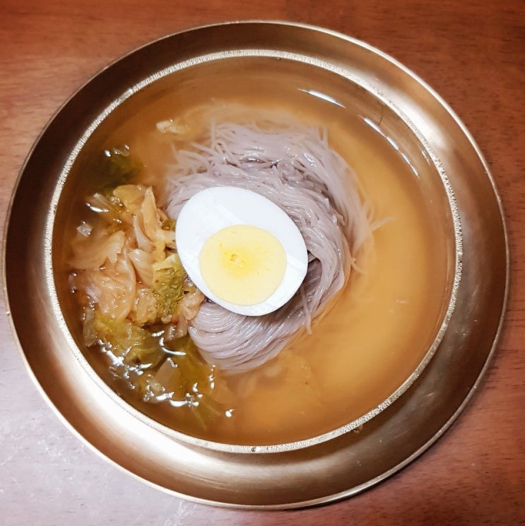  누들 로드-국수 이야기를 듣고 와서 집에서 냉면을 먹었습니다~