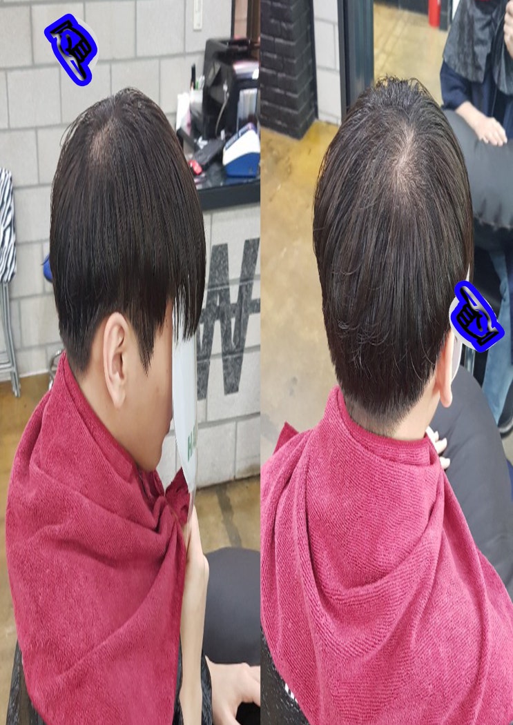  손상모에 깔끔한 볼륨 원하시는분들! 링거펌으로 도전해보세요! 수원정자동미용실 링거펌전문 헤어벅스