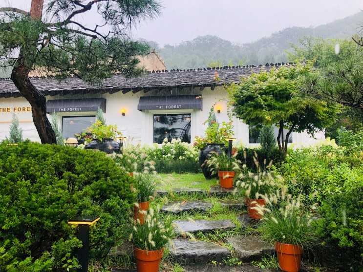 서울 근교 양평 서종 야외 정원이 예쁜 카페 더포레스트