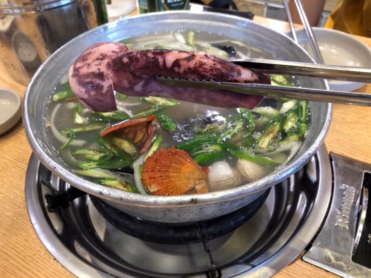  소래포구맛집 통큰칼국수 맛있지만 더워서 아쉬웠음