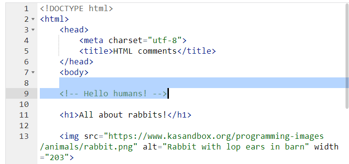  코딩 - HTML 주석 다는 법