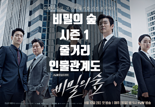  [드라마 추천]tvN 비밀의 숲 시즌1/백상예술 TV부문 대상 작품/ 모두가 동기를 가진 용의자다