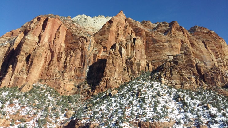  한겨울의 3대캐년 3박4일 여행 2 | 자이온 캐년 Zion Canyon