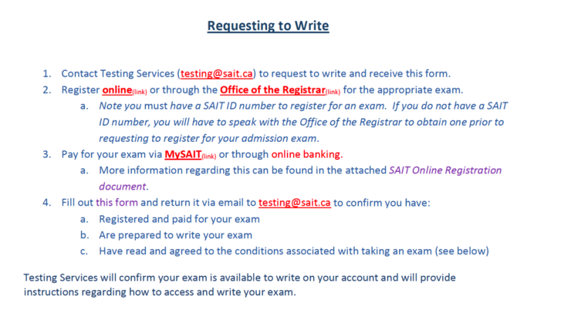 [ENG] Take SAIT Admission Exam at Your Home : 네이버 블로그