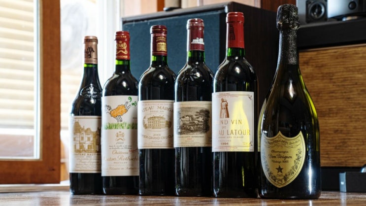 동페리뇽 2000빈티지, 프랑스 5대 샤토 와인 동시 오픈한 날