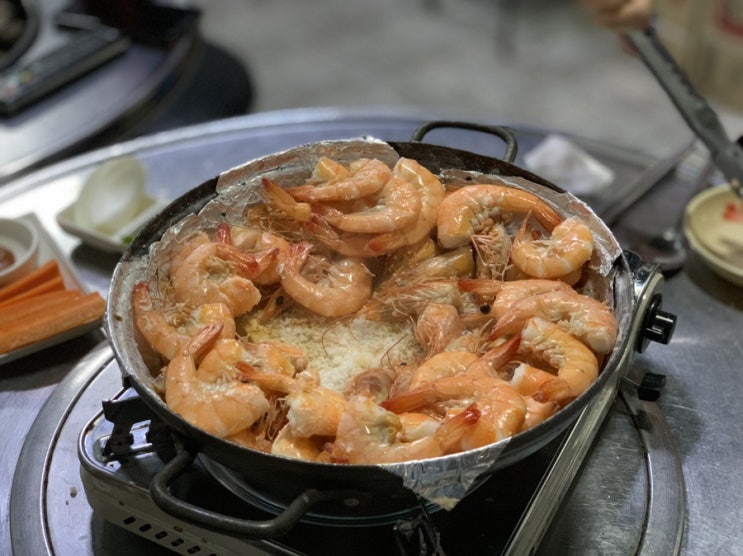  [서울 대하구이 맛집]살이 통통한 쌍문역 맥반석조개구이집 대하 먹방 후기