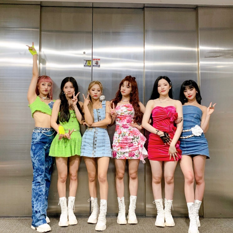 (여자)아이들 덤디덤디 1주차 영상 모음