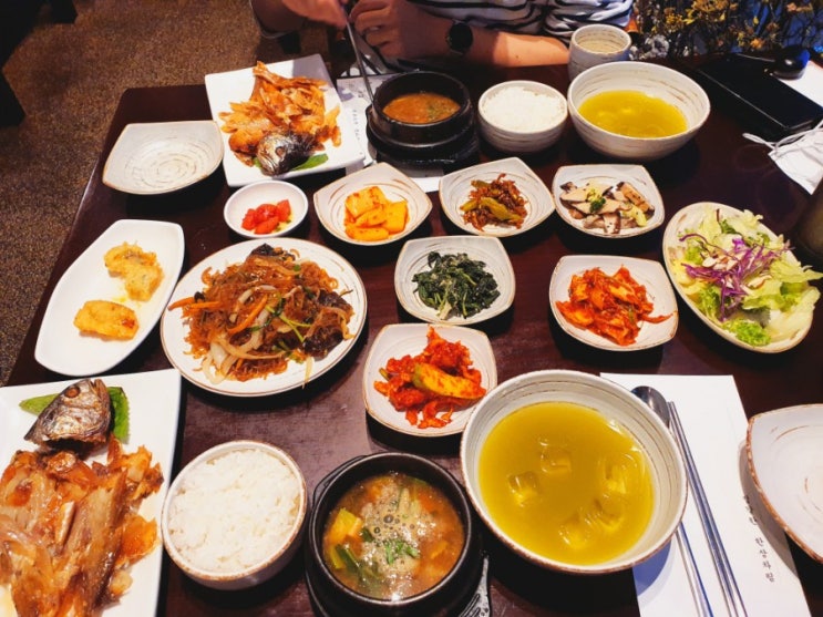 강남역 노랑저고리 보리굴비 : 강남한식 맛집에서 저녁