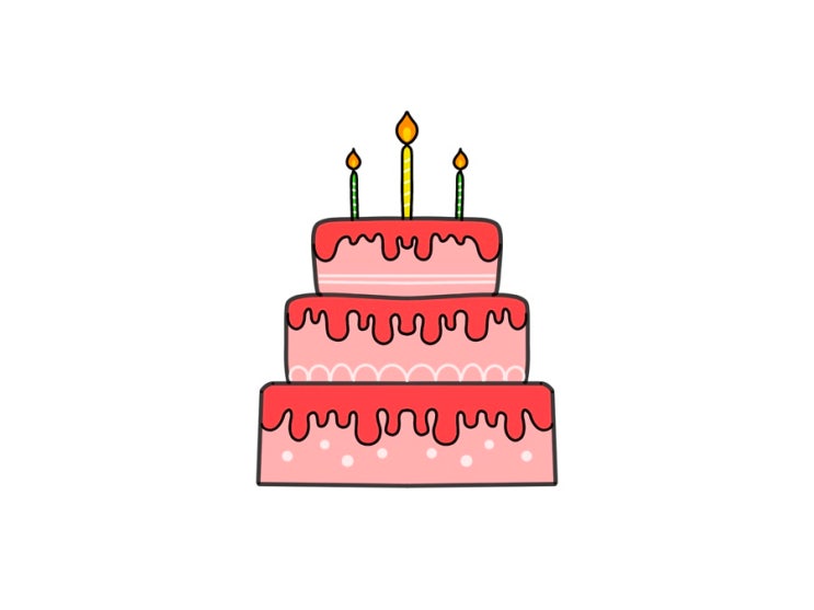[영유아수업자료]파티놀이-케이크,선물,풍선 그림 도안