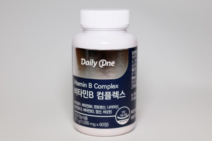  데일리원 비타민B 컴플렉스 하루 한정으로 활력 있는 하루를 만들어요.