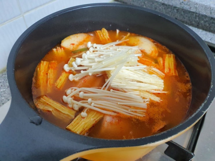 부대찌개 맛있게 먹는 법: 초간단 부대찌개