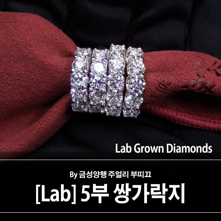 [Lab] 랩 5부 다이아몬드 쌍가락지 2 점
