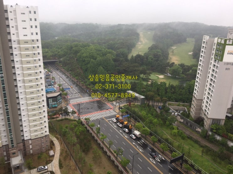  고양 삼송동일스위트2차 아파트 매매 고층 트인뷰 골프장 전망 굿~