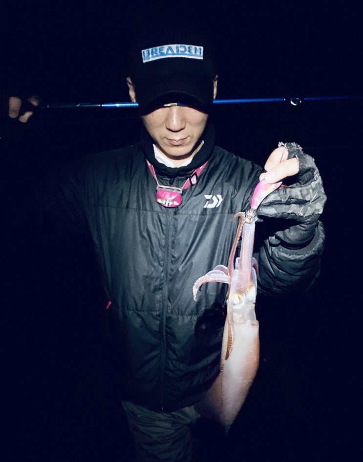  한여름밤의 포항한치 에깅!