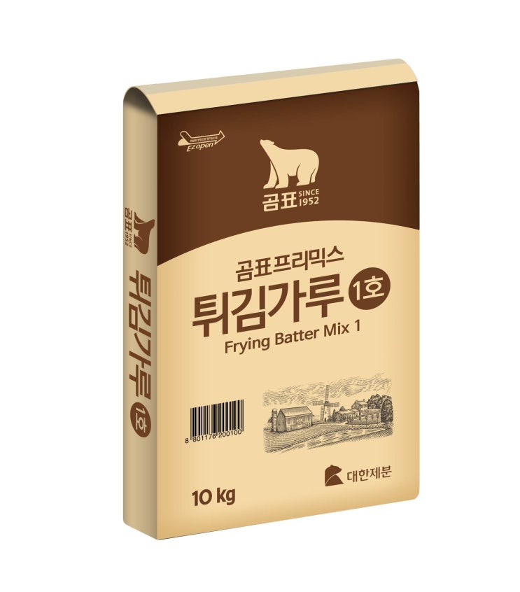  곰표프리믹스 튀김가루1호 10kg