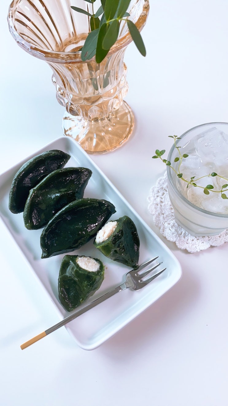  영광모싯잎송편 :) 아침대용떡으로 너무 좋으네요^^